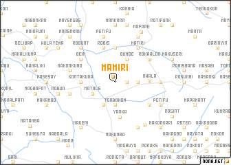 map of Mamiri