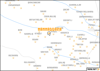 map of Mǝmmǝddǝrǝ