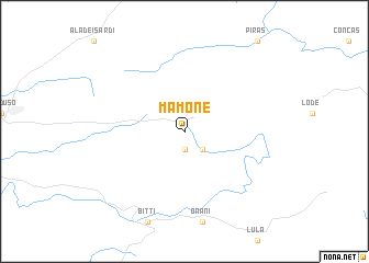 map of Mamone