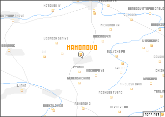 map of Mamonovo
