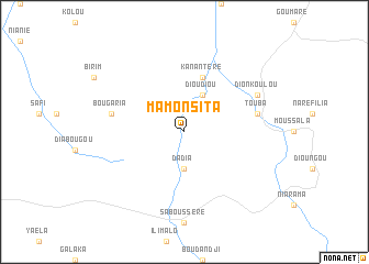 map of Mamonsita