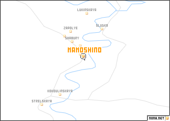 map of Mamoshino