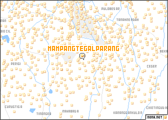 map of Mampang-tegalparang