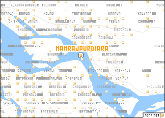 map of Mamrājpur Diāra