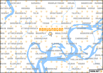 map of Māmudnagar