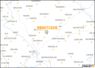 map of Mamutčevo