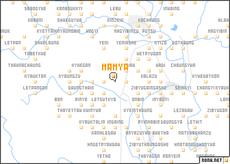map of Mamya
