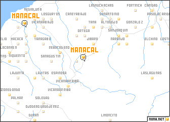 map of Manacal