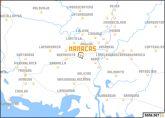 map of Manacas
