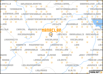 map of Manaclar