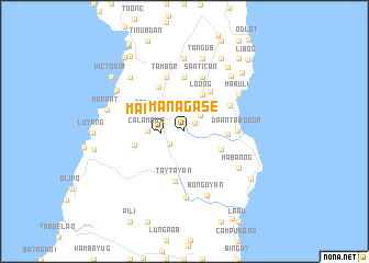 map of Managase