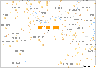 map of Mana Hambre