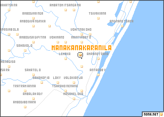 map of Manakana-Karanila