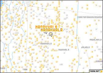 map of Manakwāla