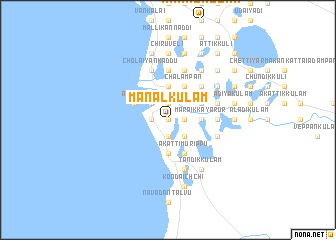 map of Manalkulam