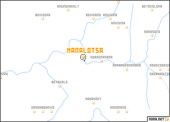map of Manalotsa