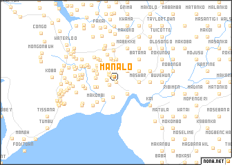 map of Ma-nalo