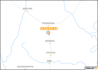 map of Mananbri