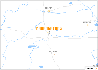 map of Manangatang