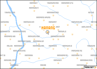 map of Mān Ang