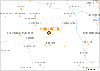 map of Manapoco