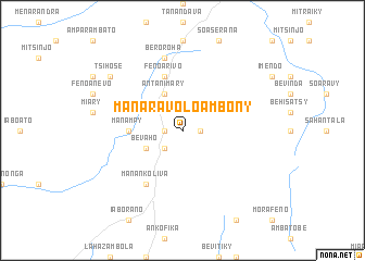 map of Manaravolo Ambony