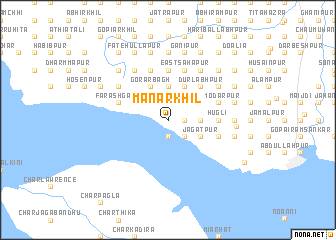 map of Manārkhil