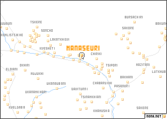 map of Manaseuri