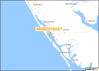 map of Manasota Key