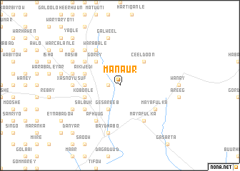 map of Manaur
