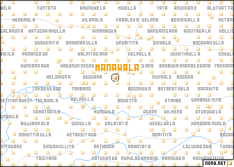 map of Manawala