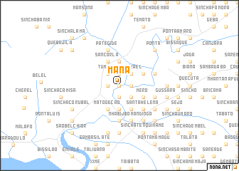 map of Manà