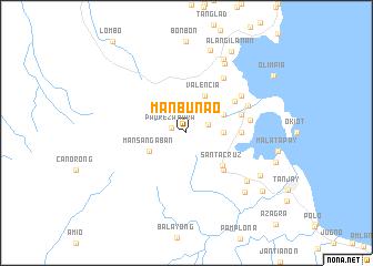 map of Manbunao