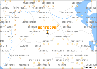 map of Mancarrón