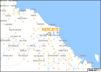 map of Mancayo