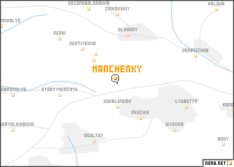 map of Manchenky