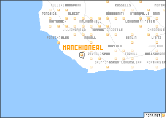 map of Manchioneal