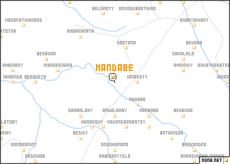 map of Mandabe