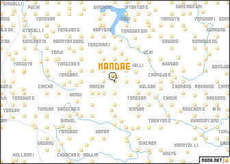 map of Mandae