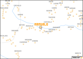 map of Mandale