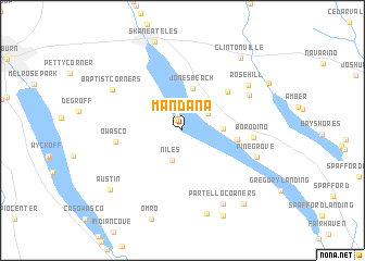 map of Mandana