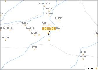 map of Mandap