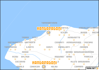 map of Mandaradoni