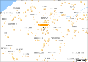 map of Mandas