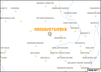 map of Mandavotsiraka