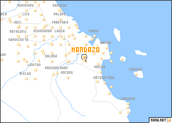 map of Mandazo