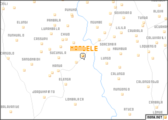 map of Mandele