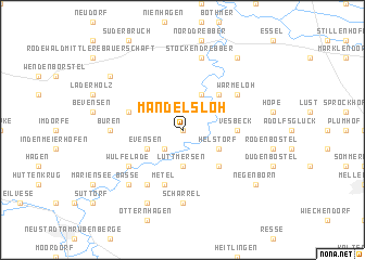 map of Mandelsloh