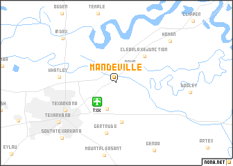 map of Mandeville