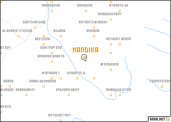 map of Mandika